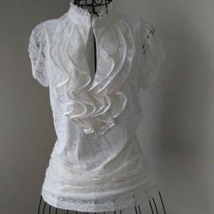 HeartSoul lace top. Size M. Never worn.